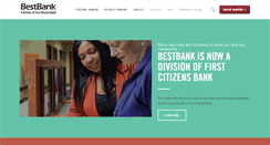 Desktop Screenshot of bestbank.com